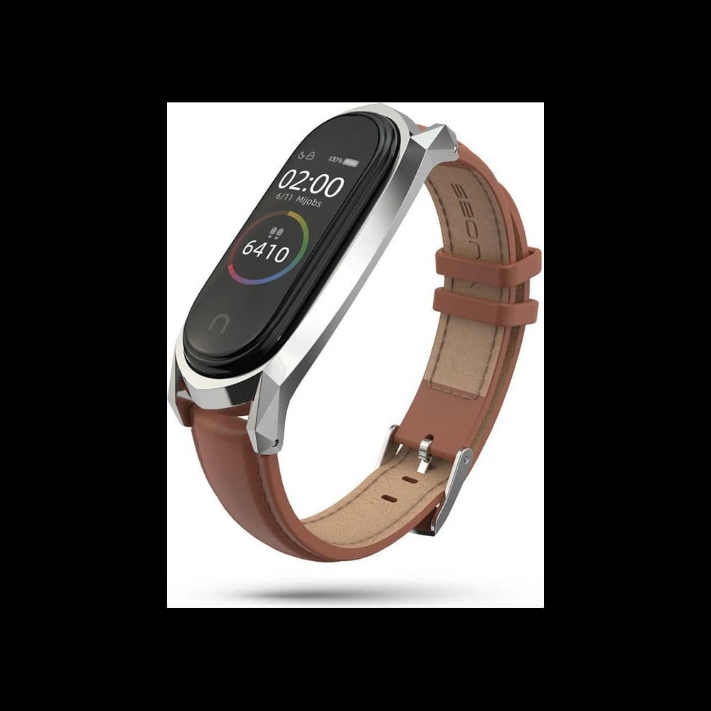 Pasek Tech-Protect Herms Xiaomi Mi Band 7 Hnědý