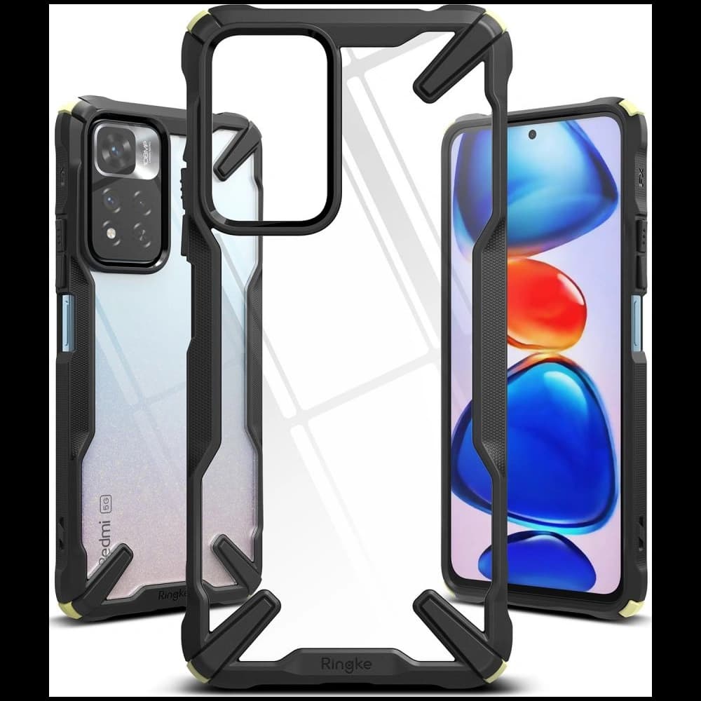 Ringke Fusion-X Redmi Note 11 Pro+ Plus 5G Black - 4