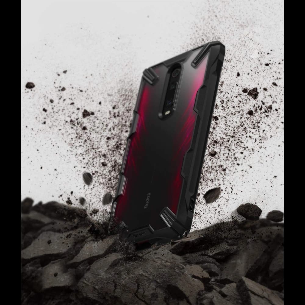 Case Ringke Fusion-X Xiaomi Mi 9T/Pro & Redmi K20/Pro Schwarz - 4