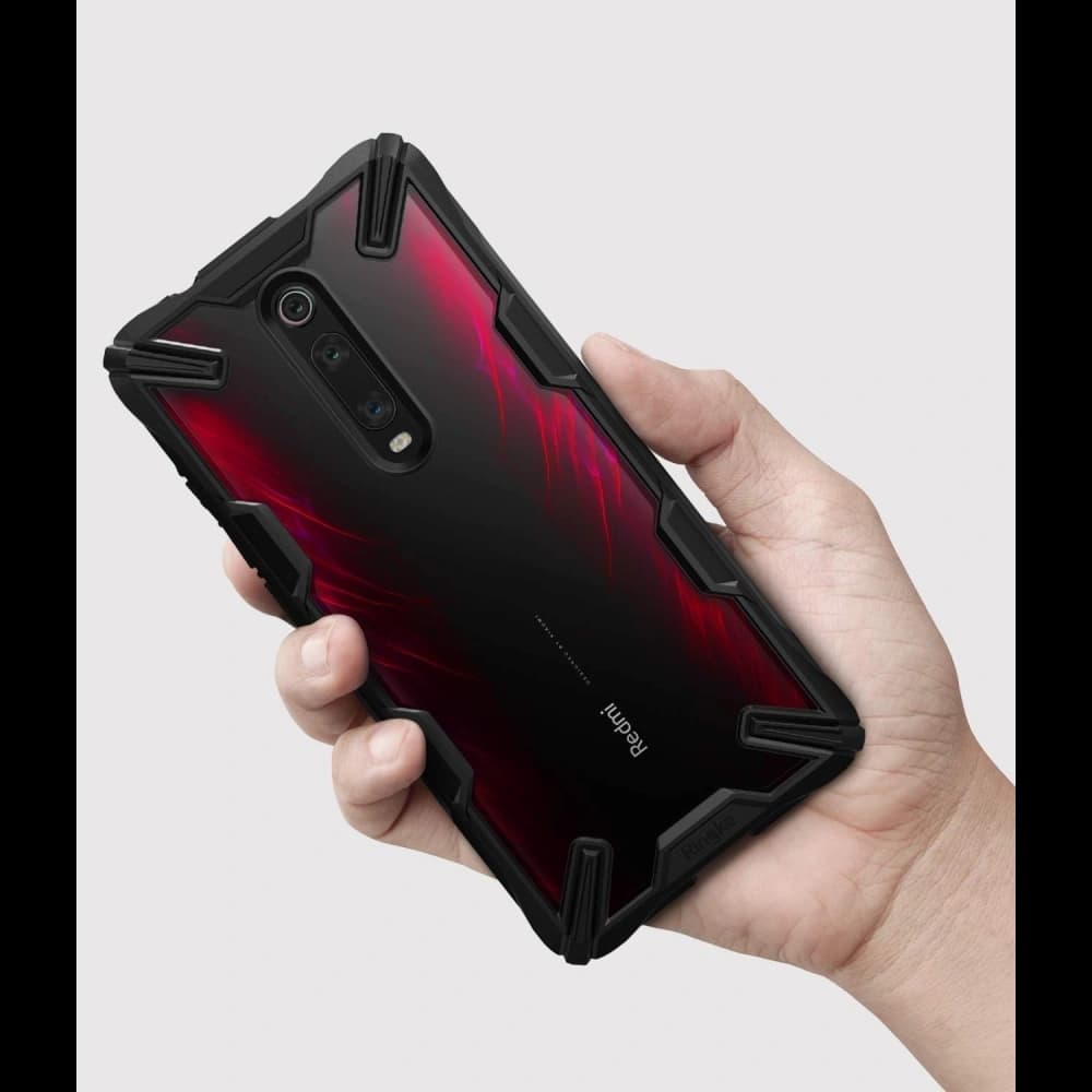 Case Ringke Fusion-X Xiaomi Mi 9T/Pro & Redmi K20/Pro Schwarz - 5