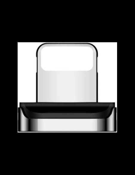 USAMS magnetischer Adapter U28 Lightning Bulk Silber/Silver SJ325LNTA