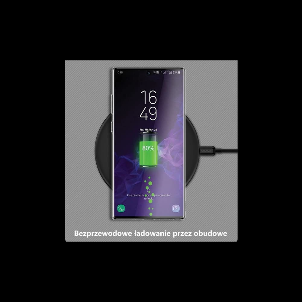 Etui USAMS Primary Samsung Galaxy Note 10+ Plus átlátszó NOTE10PYS01 - 4