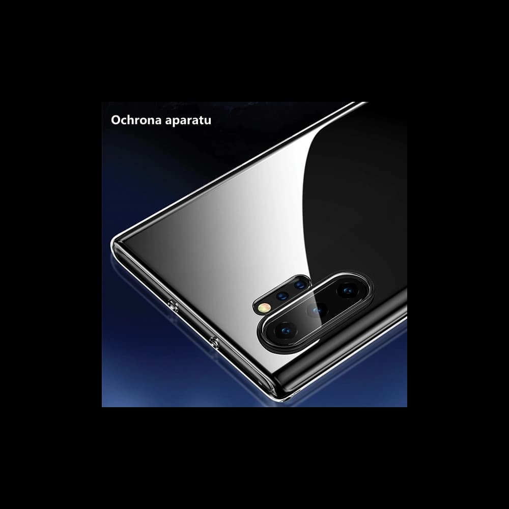 Etui USAMS Primary Samsung Galaxy Note 10+ Plus átlátszó NOTE10PYS01 - 6