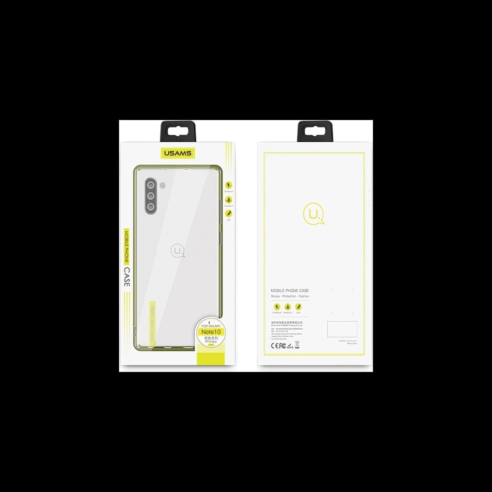 Etui USAMS Primary Samsung Galaxy Note 10+ Plus átlátszó NOTE10PYS01 - 10