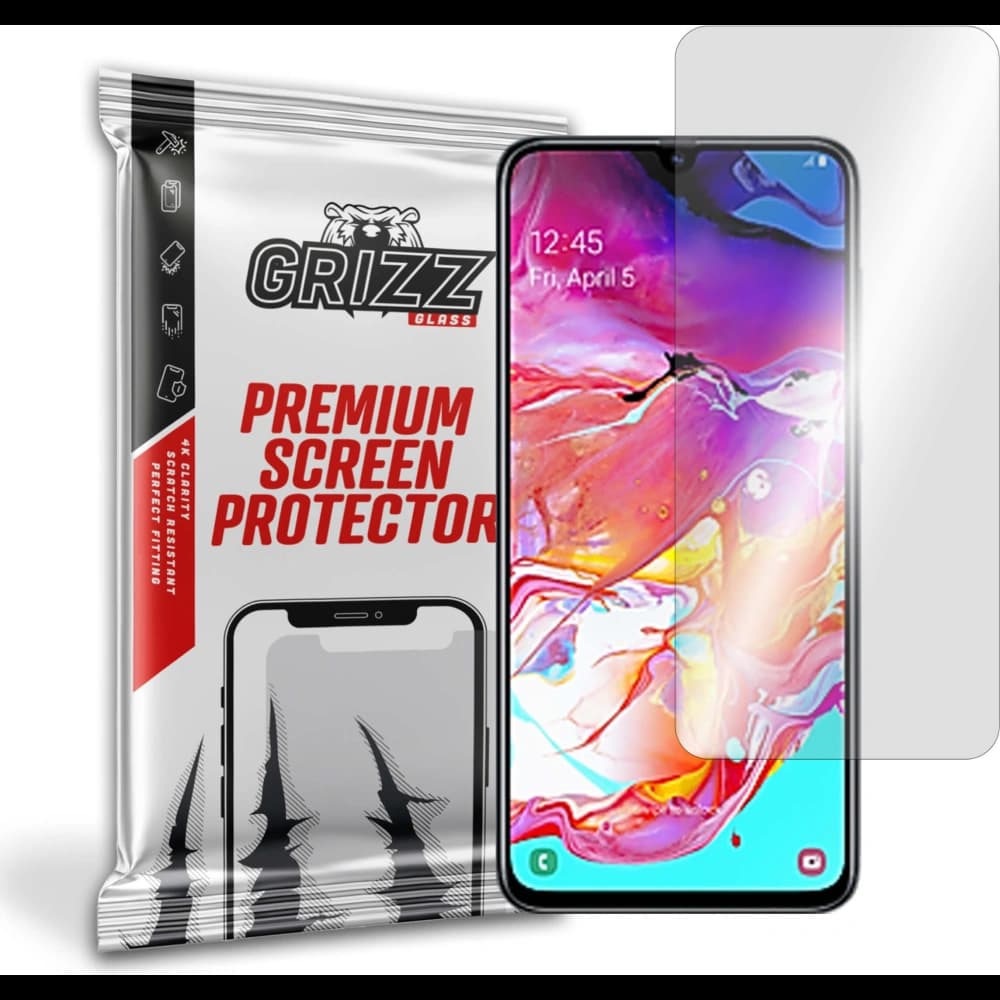 Hybriertes Glas GrizzGlass HybridGlass für Samsung Galaxy A70