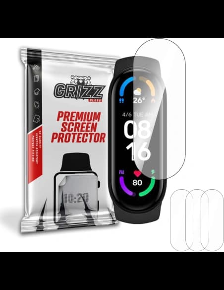 Hidrogél fólia GrizzGlass Hydrofilm Xiaomi Mi Band 6 NFC-hez