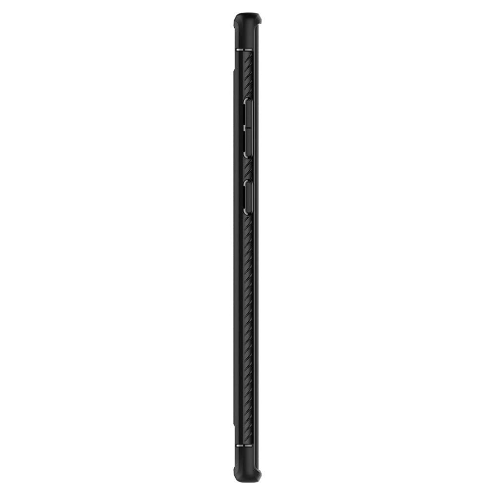 Etui Spigen Rugged Armor Samsung Galaxy Note 10+ Plus Fekete - 3