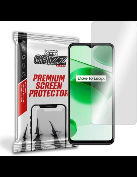 Hybidní sklo GrizzGlass HybridGlass pro Realme C35