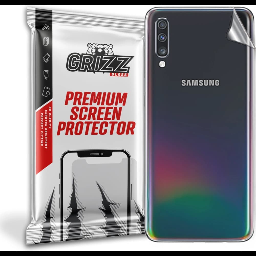 Folie für die Rückseite GrizzGlass UltraSkin für Samsung Galaxy A70