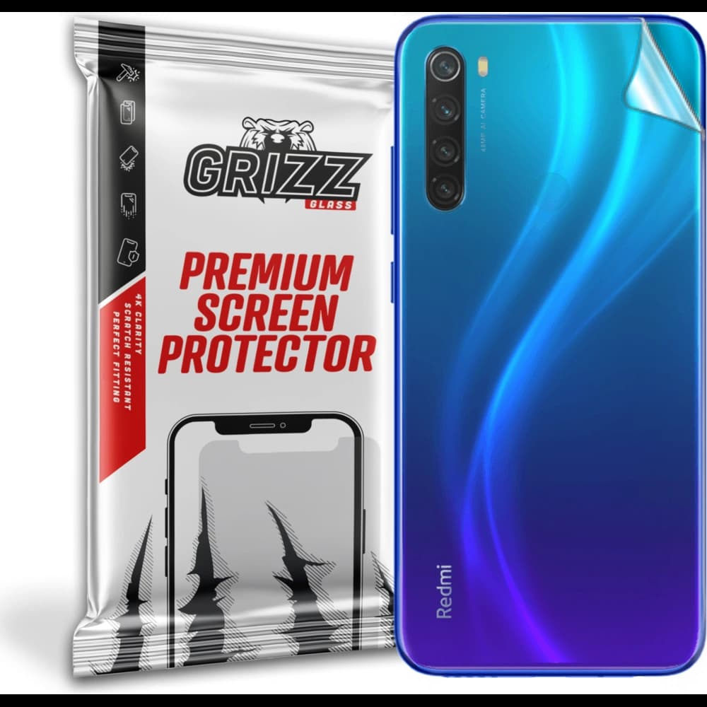 Folie für die Rückseite GrizzGlass UltraSkin für Xiaomi Redmi Note 8 2021