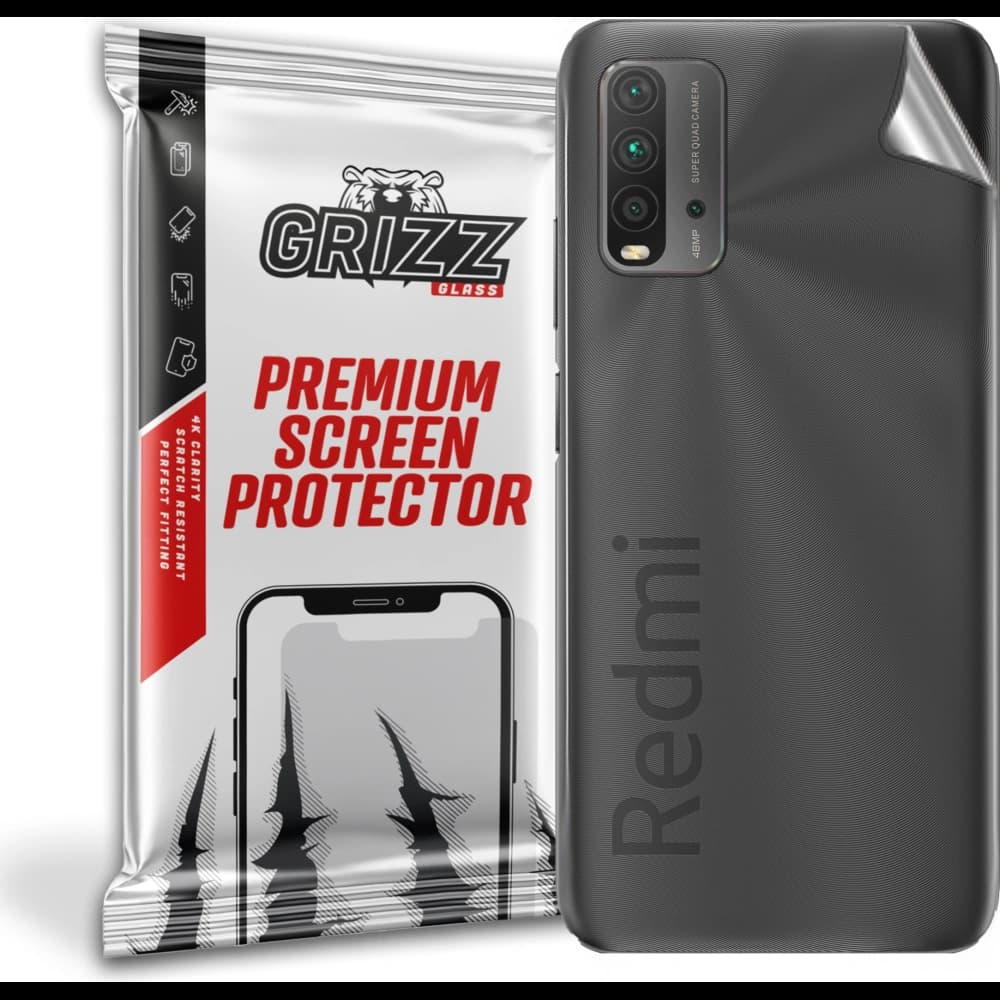 Fólie na zadní stranu GrizzGlass SatinSkin pro Xiaomi Redmi 9T