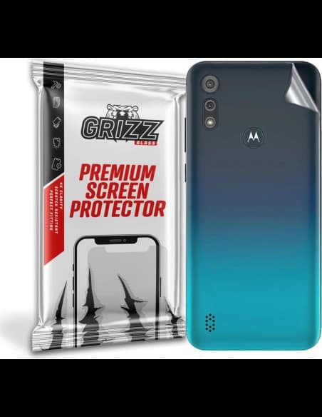 Folie auf der Rückseite GrizzGlass SatinSkin für Motorola Moto E6s 2020