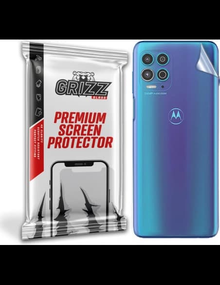 Folie auf der Rückseite GrizzGlass SatinSkin für Motorola Moto G100 5G
