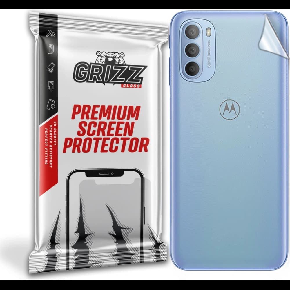 Fólie na zadní stranu GrizzGlass SatinSkin pro Motorola Moto G31