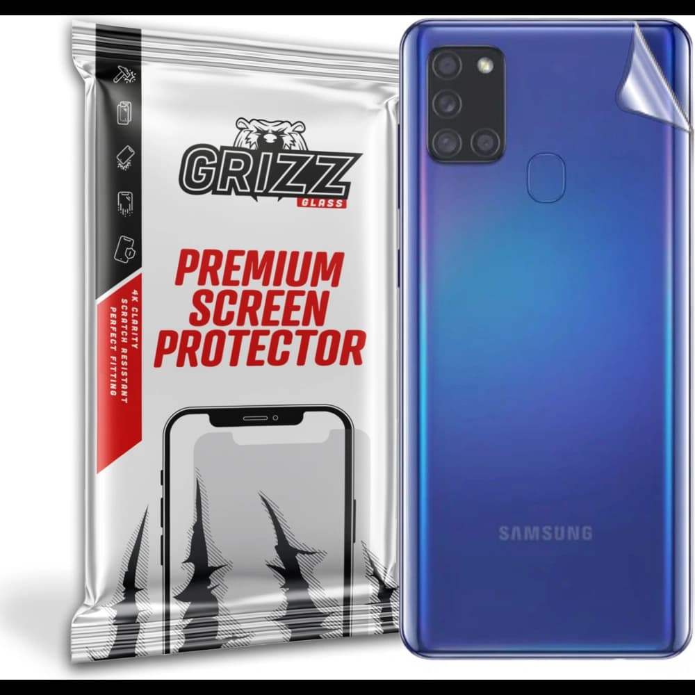 Folie auf der Rückseite GrizzGlass UltraSkin für Samsung Galaxy A21s