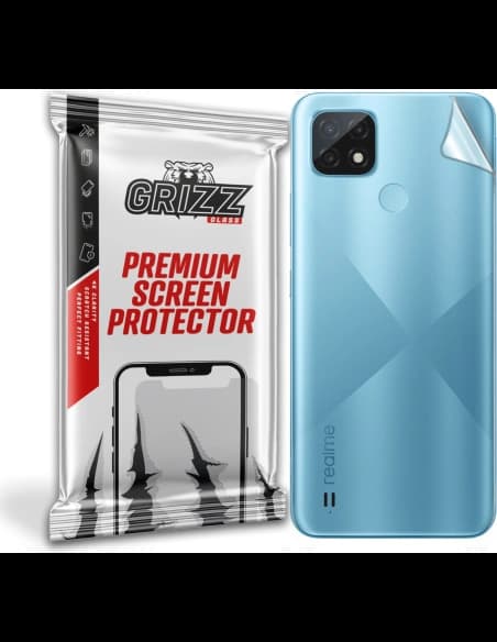 Folie GrizzGlass SatinSkin spate pentru Realme C21
