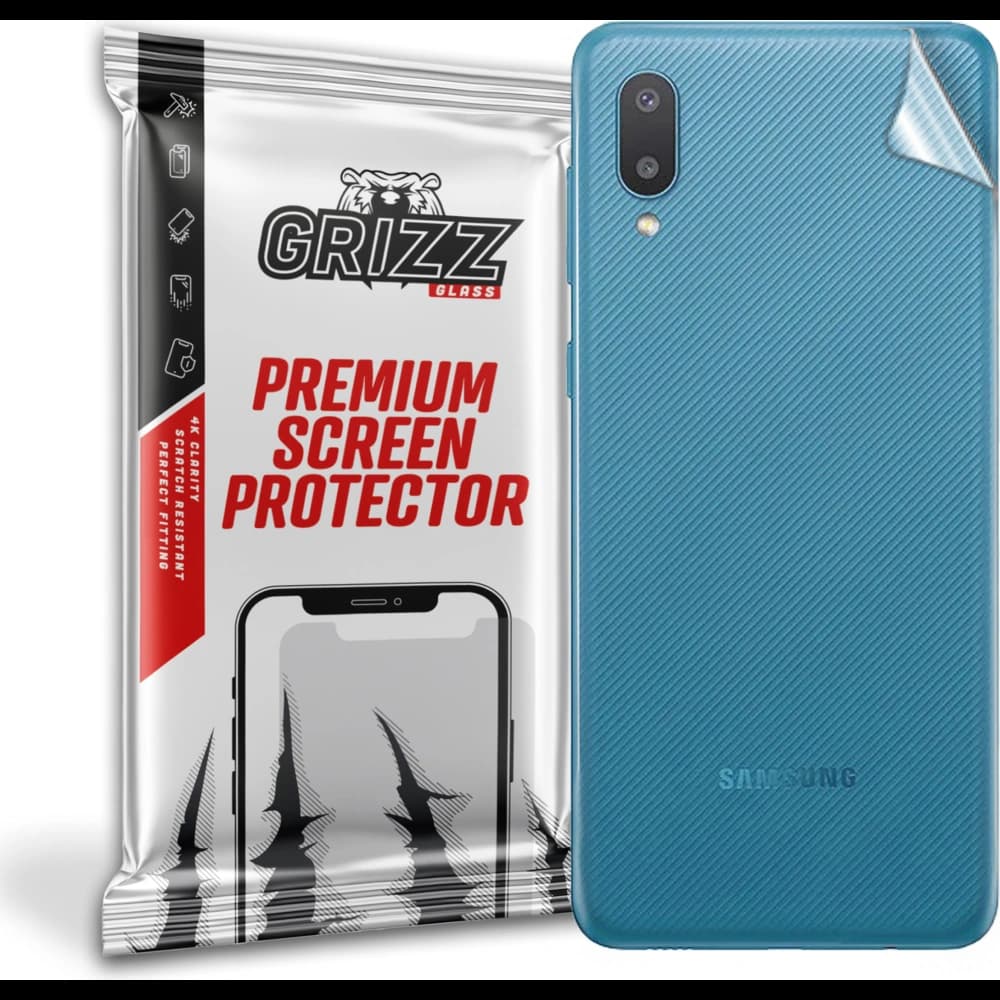 Fólia a hátlapra GrizzGlass SatinSkin a Samsung Galaxy M02-hez