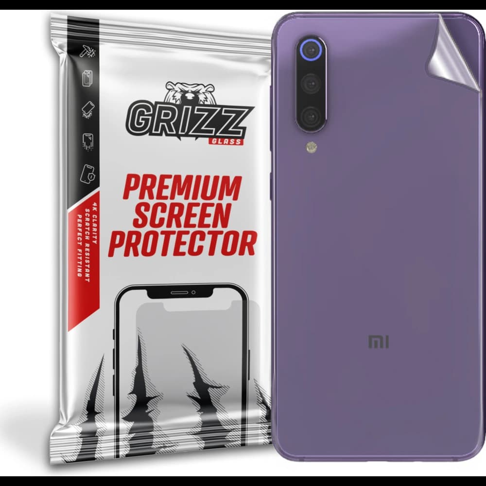 Folie GrizzGlass SatinSkin spate pentru Xiaomi Mi 9 SE