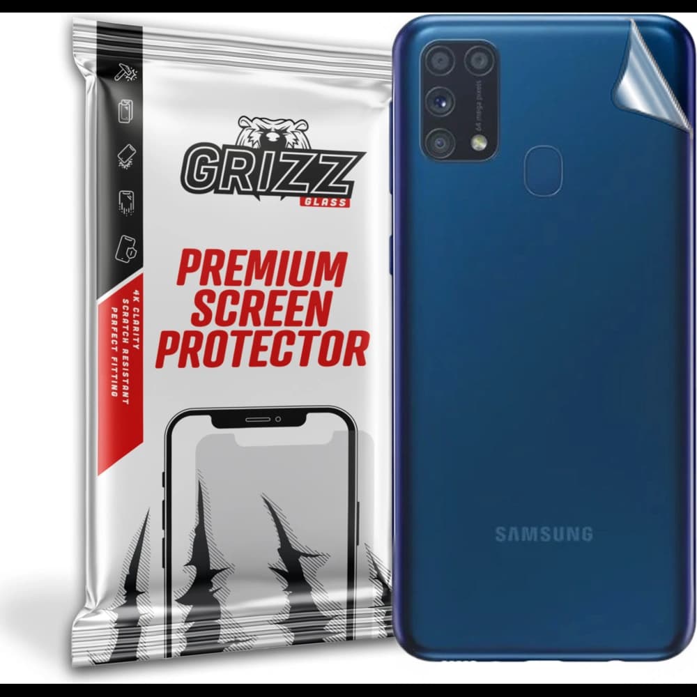 Fólie na zadní stranu GrizzGlass SatinSkin pro Samsung Galaxy M31