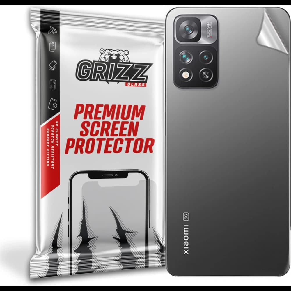 Folie für die Rückseite GrizzGlass SatinSkin für Xiaomi 11i