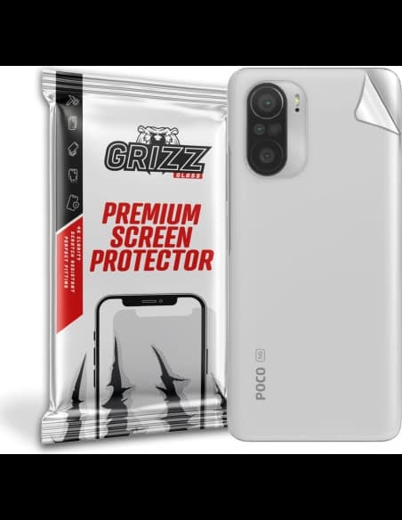 Folie GrizzGlass SatinSkin spate pentru Xiaomi POCO F3 5G