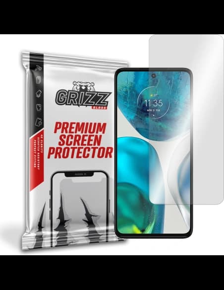 Hybriertes Glas GrizzGlass HybridGlass für Motorola Moto G52