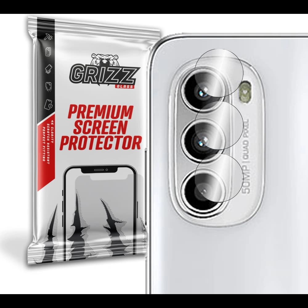 Glas für die Kamera GrizzGlass HybridGlass für Motorola Moto G52