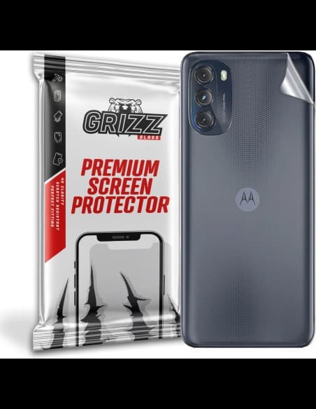 Fólia hátulra GrizzGlass SatinSkin Motorola Moto G (2022) számára