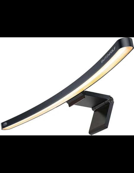 Lampa Blitzwolf BW-CML3 pentru monitor curbat, RGB (neagră)