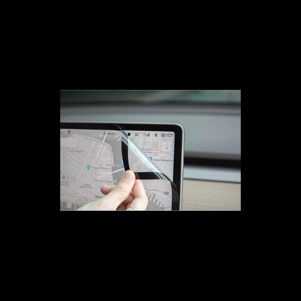 Matte Protective Film Moshi iVisor AG Tesla Model 3/Y (Black Frame) - 4