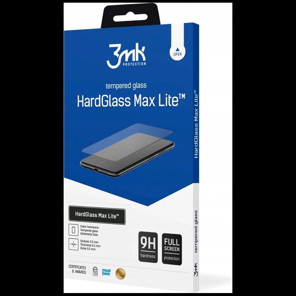 Tvrzené sklo 3MK HardGlass Max Lite Xiaomi POCO M4 5G černé