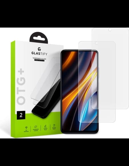 Tvrdé sklo Glastify OTG+ Xiaomi POCO X4 GT Clear