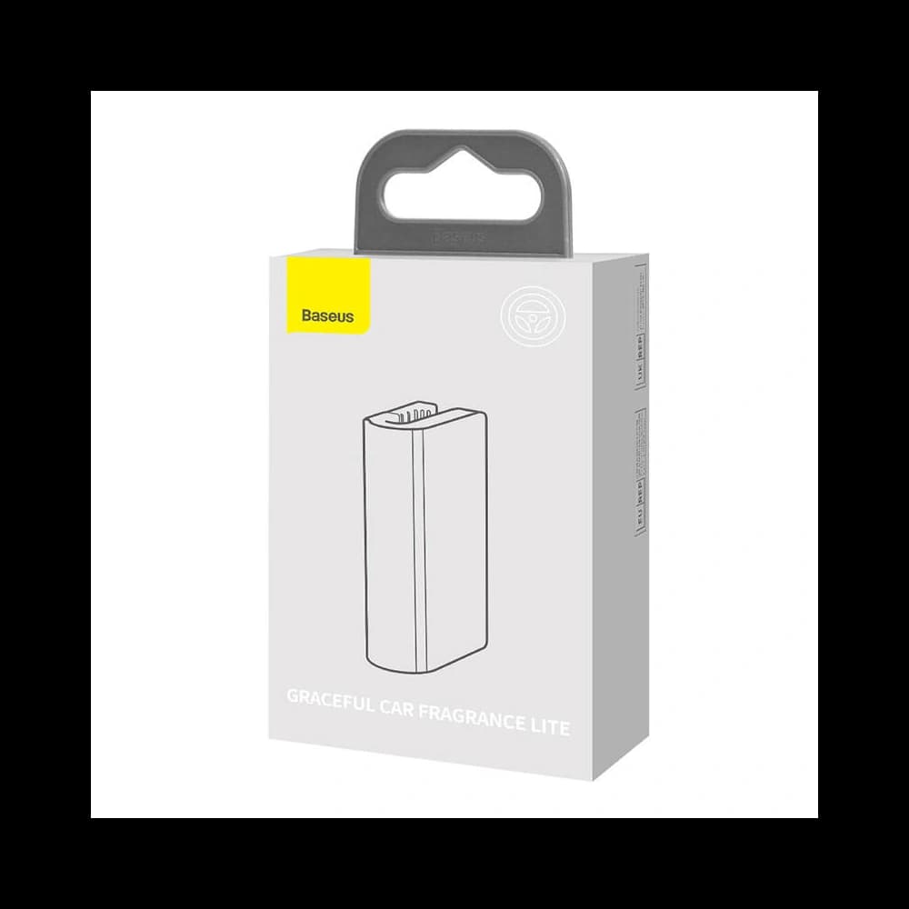 Vůně do auta / osvěžovač na mřížku ventilace Baseus Graceful Lite (stříbrný) - 5
