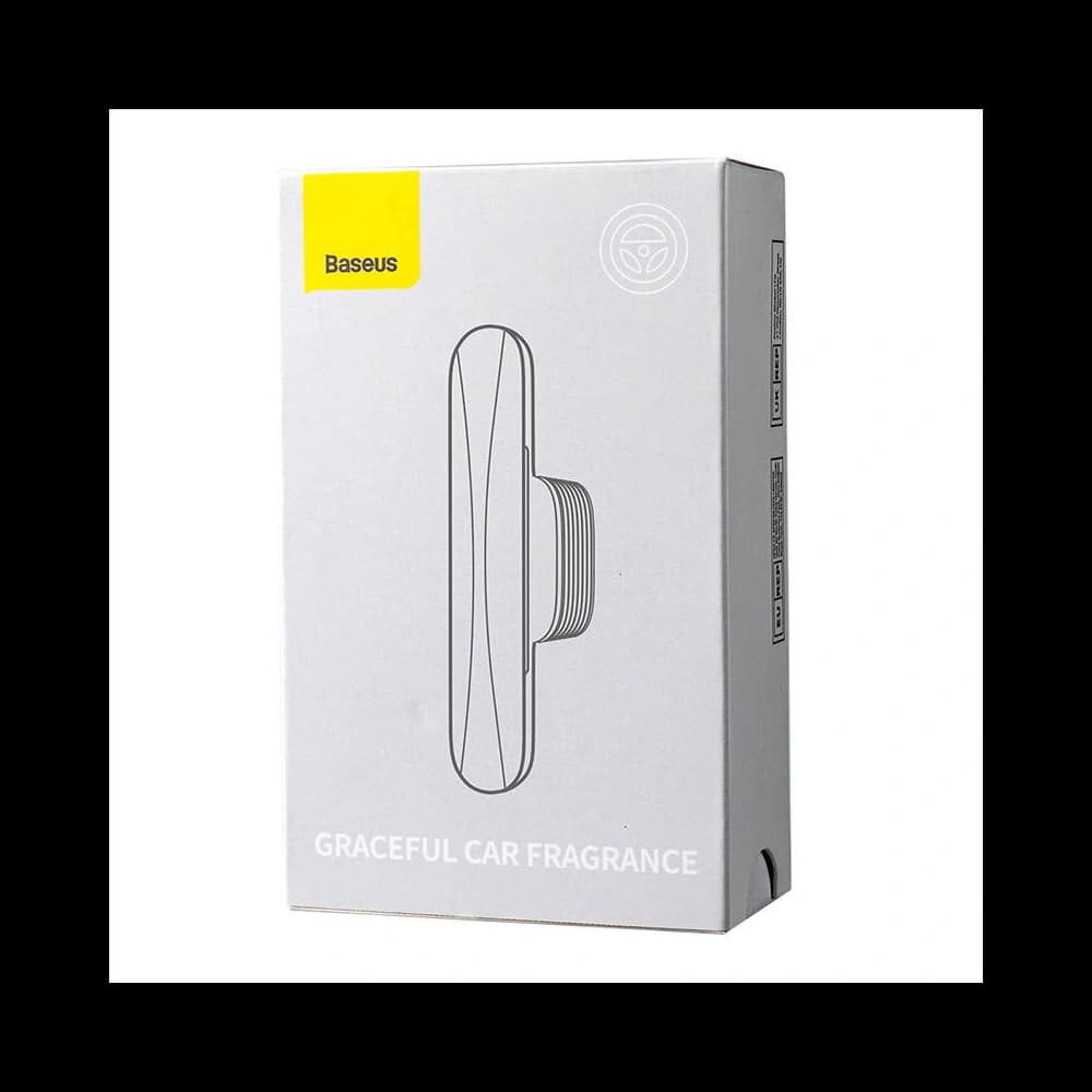 Parfum pentru mașină / odorizant pentru grila de ventilație Baseus Graceful (argintiu) - 5