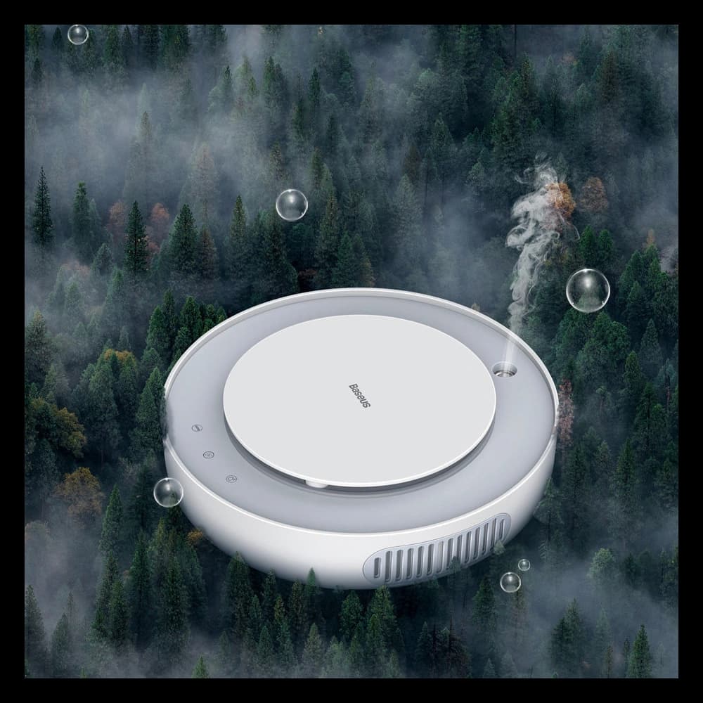 Baseus automobilový osvěžovač vzduchu s funkcí zvlhčování černý - 18