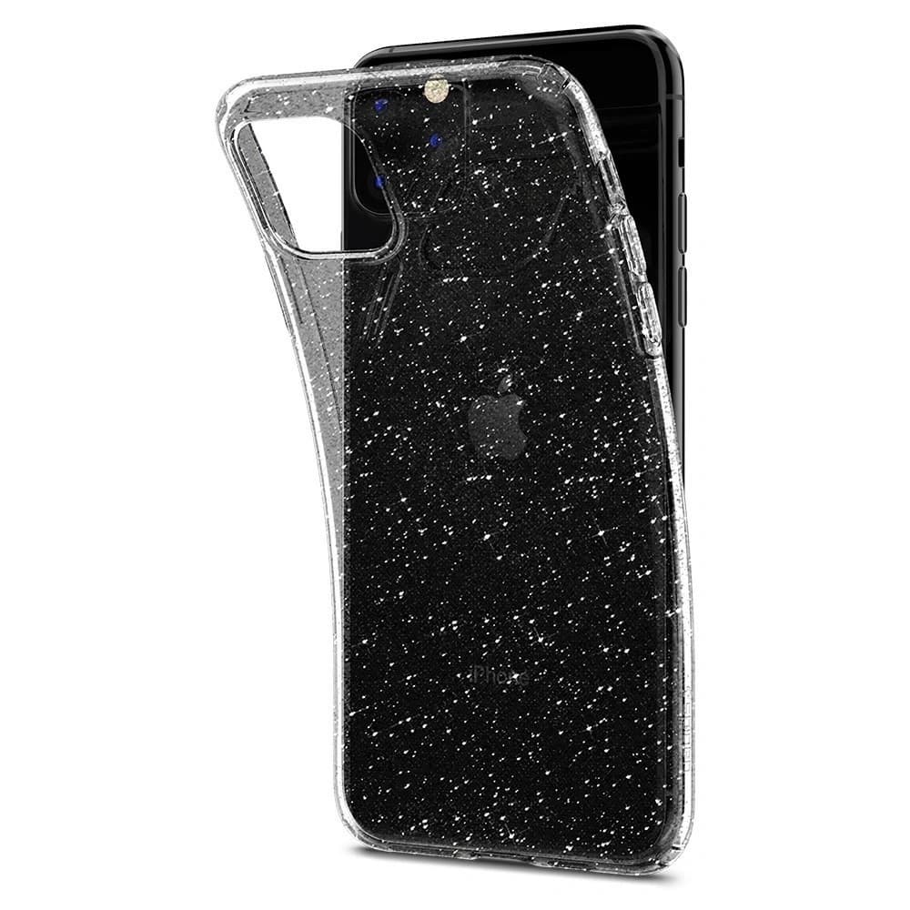 Case Spigen Liquid Crystal Glitter Apple iPhone 11 Pro Max Crystal Quartz - 6
