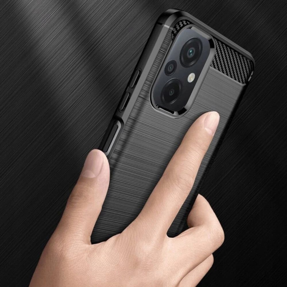 Tech-Protect TPUCarbon Xiaomi POCO M5 Black - 5