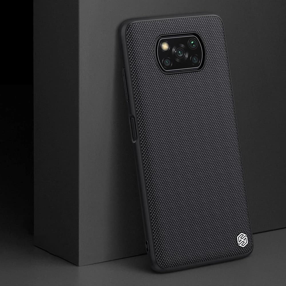 Case Nillkin Texturiert Xiaomi Poco X3 NFC/X3 Pro schwarz - 10
