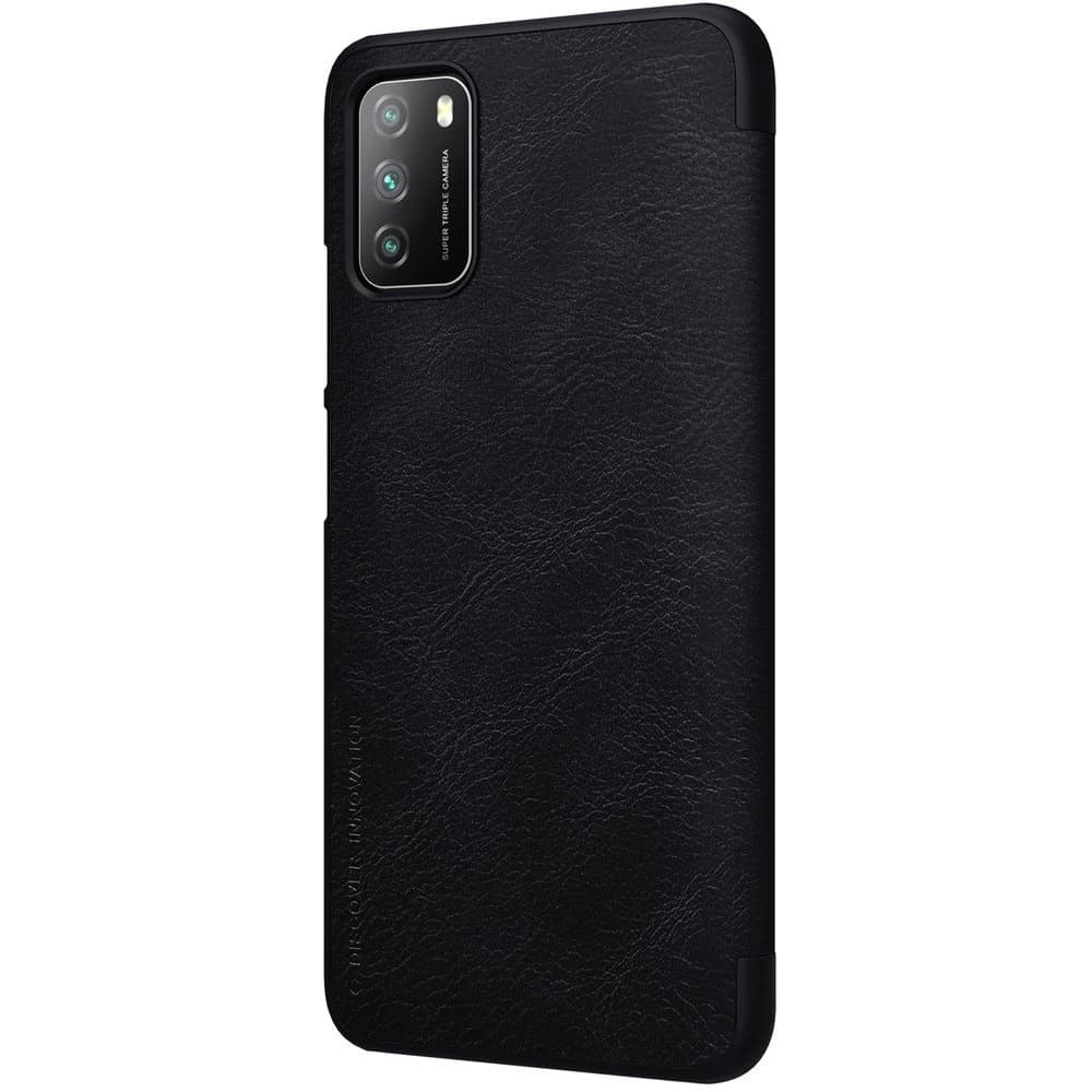 Case Nillkin Qin Xiaomi Poco M3 schwarz - 3