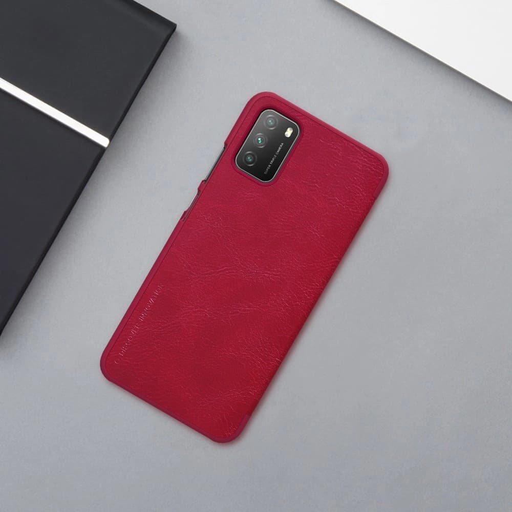 Case Nillkin Qin Xiaomi Poco M3 schwarz - 15