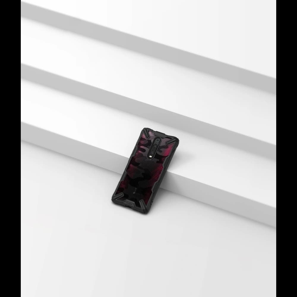 Etui Ringke Fusion-X Design Xiaomi Mi 9T/Pro & Redmi K20/Pro Camo (Moro) černá - 8