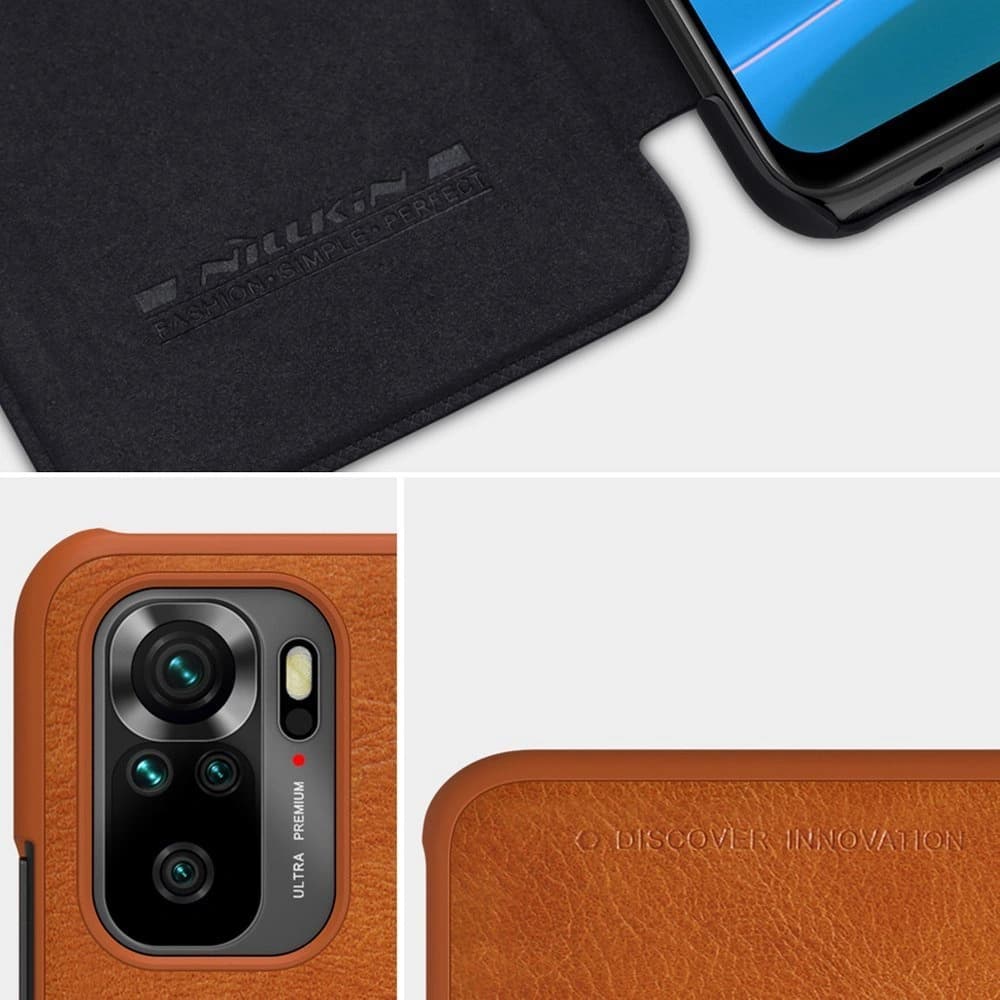 Etui Nillkin Qin Xiaomi Redmi Note 10/10S černé - 14