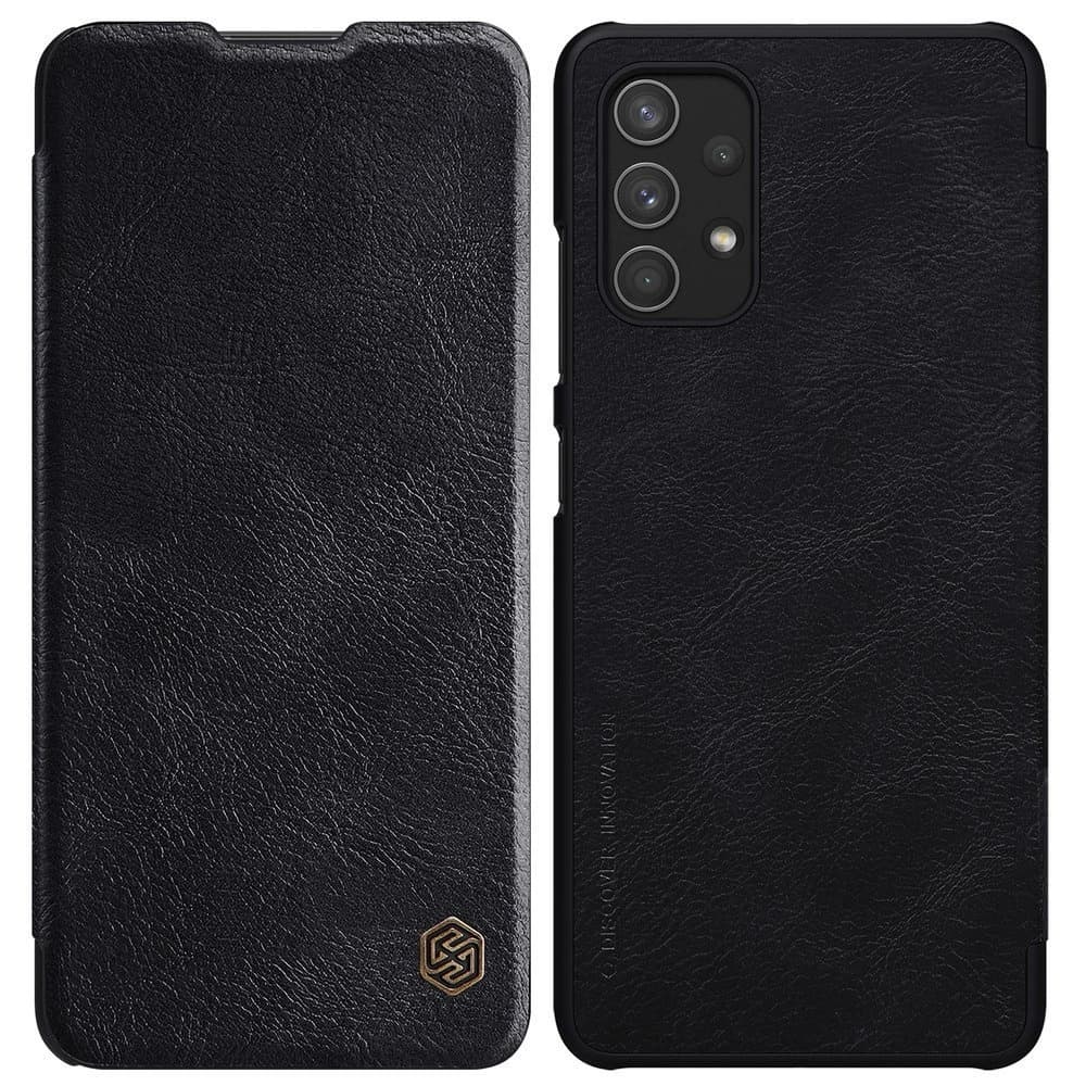 Case Nillkin Qin Samsung Galaxy A32 LTE schwarz