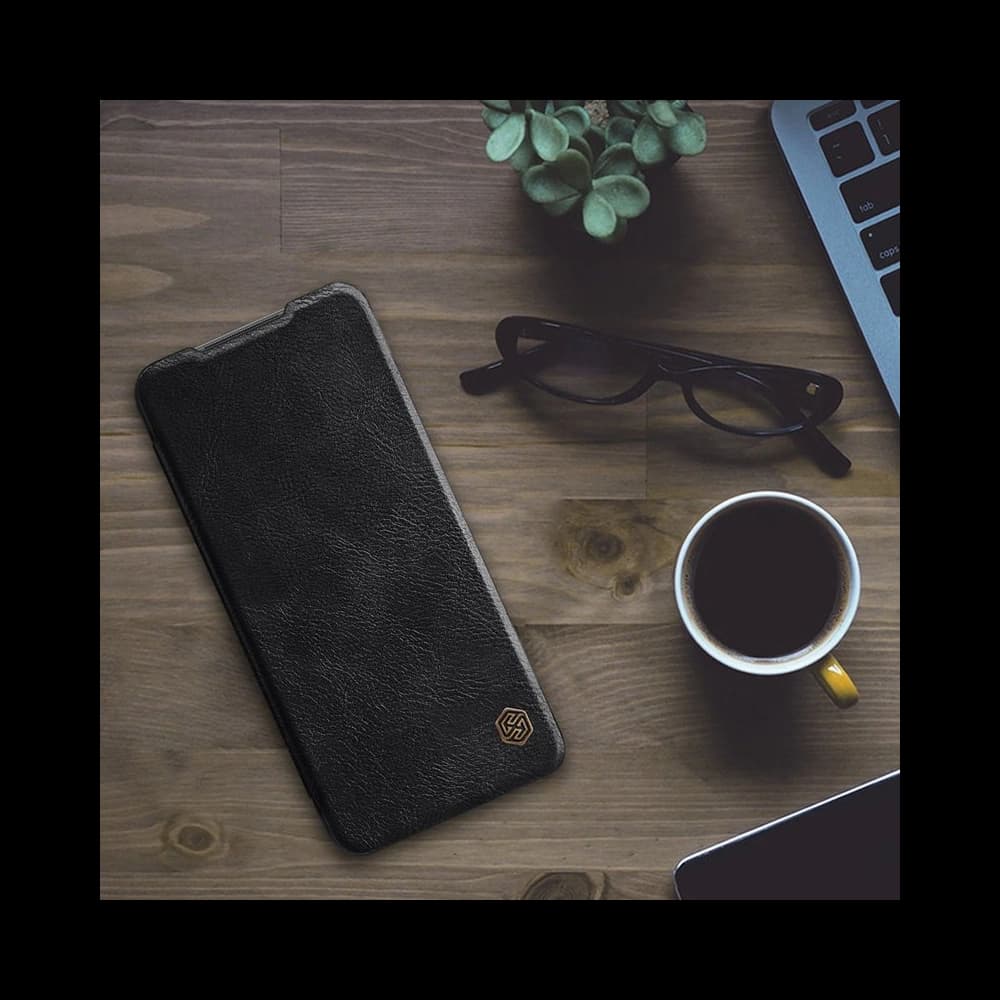 Etui Nillkin Qin Xiaomi Redmi Note 10 5G marron - 8