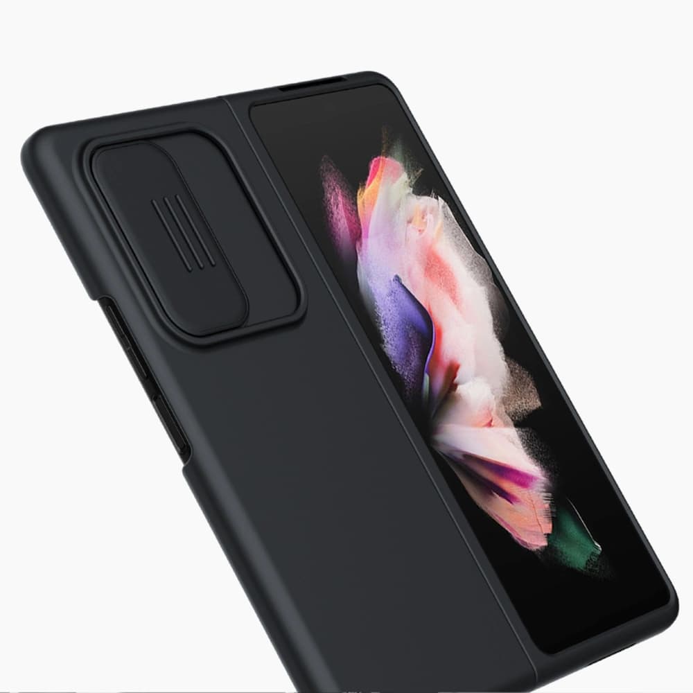 Nillkin CamShield Silky Silicone Samsung Galaxy Z Fold 3 black - 14