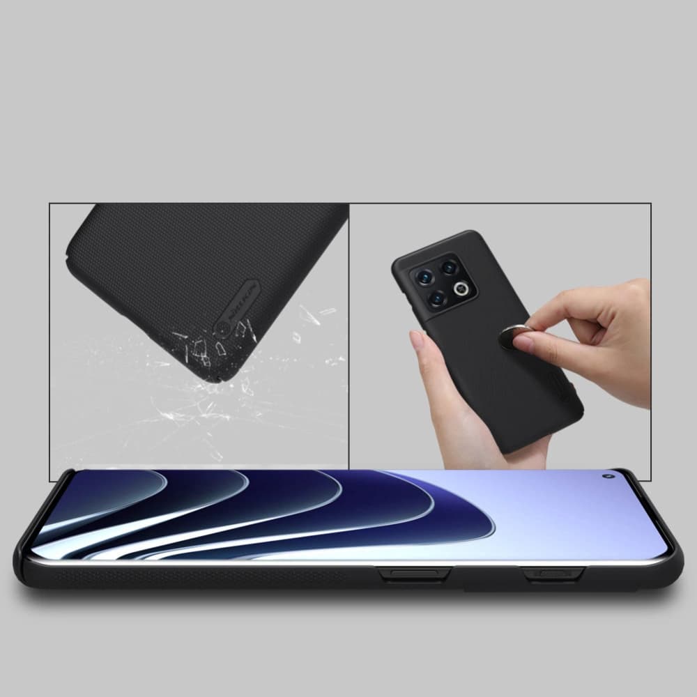 Etui Nillkin Super Frosted Shield OnePlus 10 Pro negru - 13
