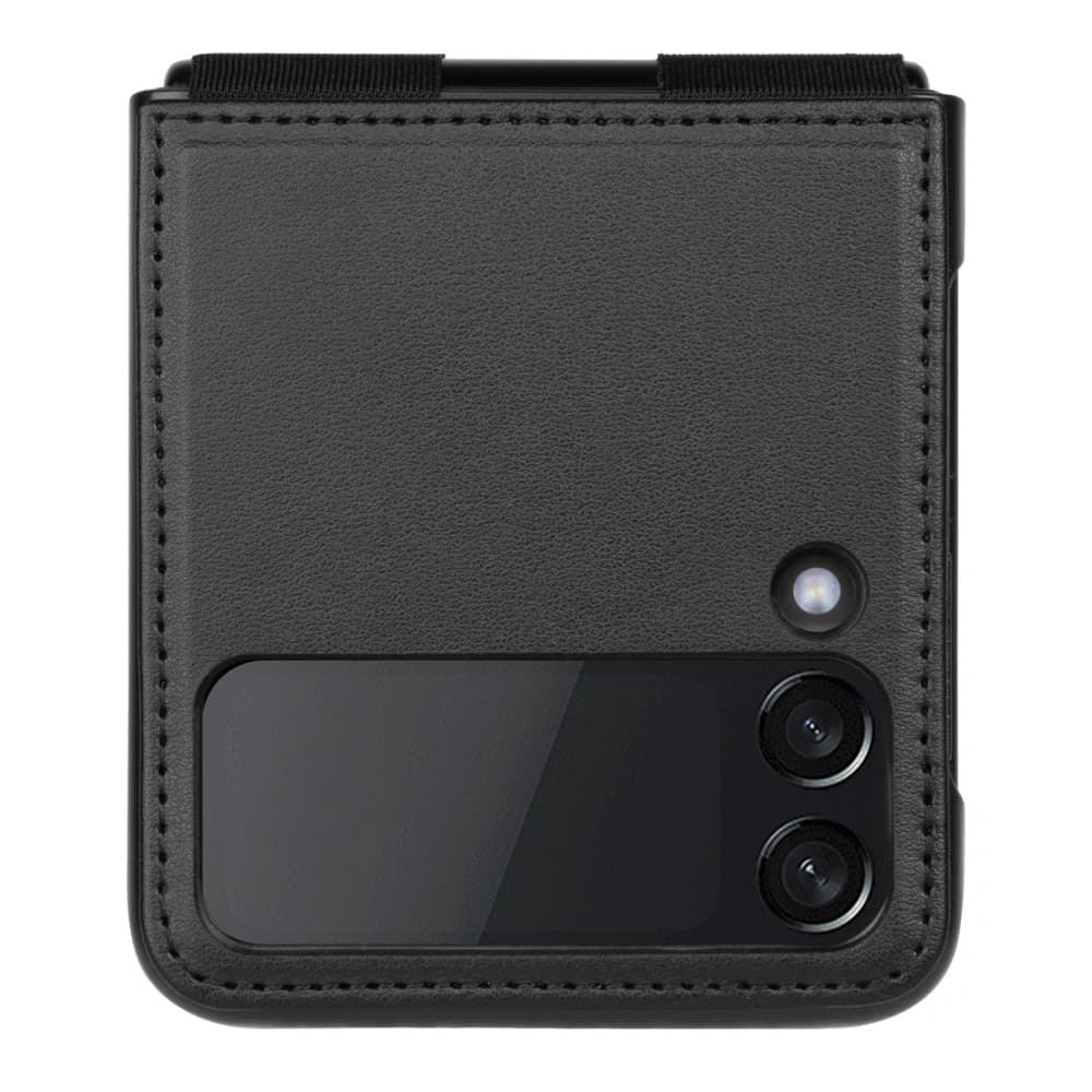 Case Nillkin Qin Samsung Galaxy Z Flip 3 schwarz - 2