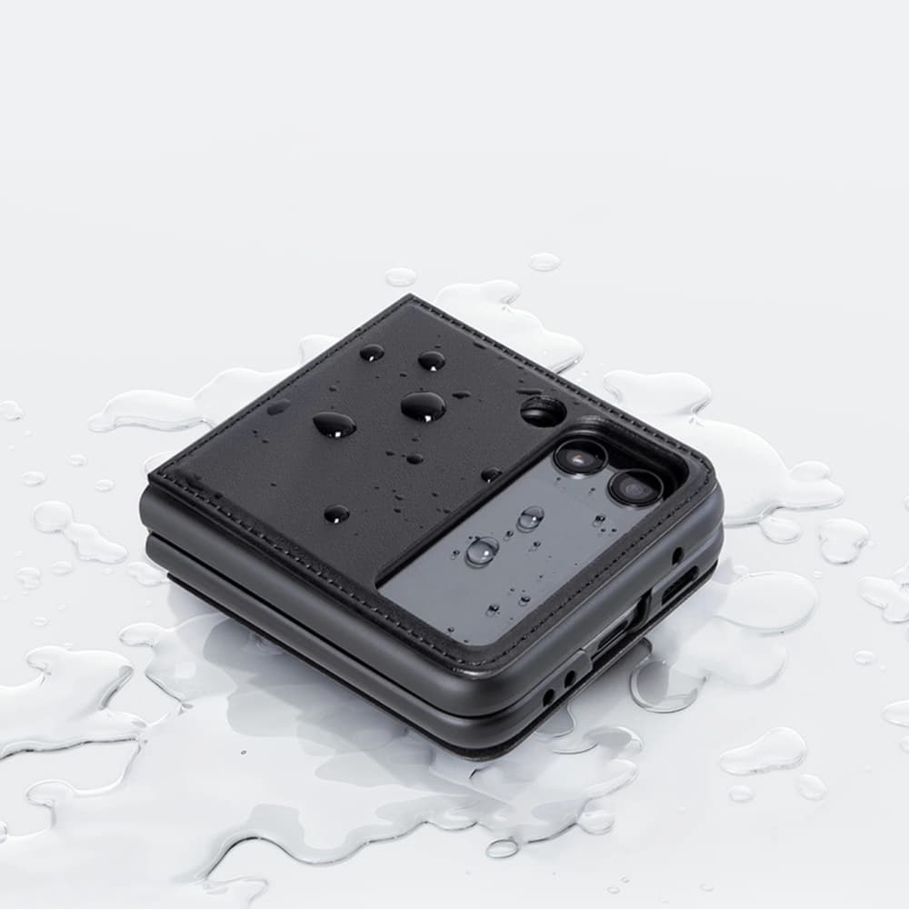 Case Nillkin Qin Samsung Galaxy Z Flip 3 lila - 9