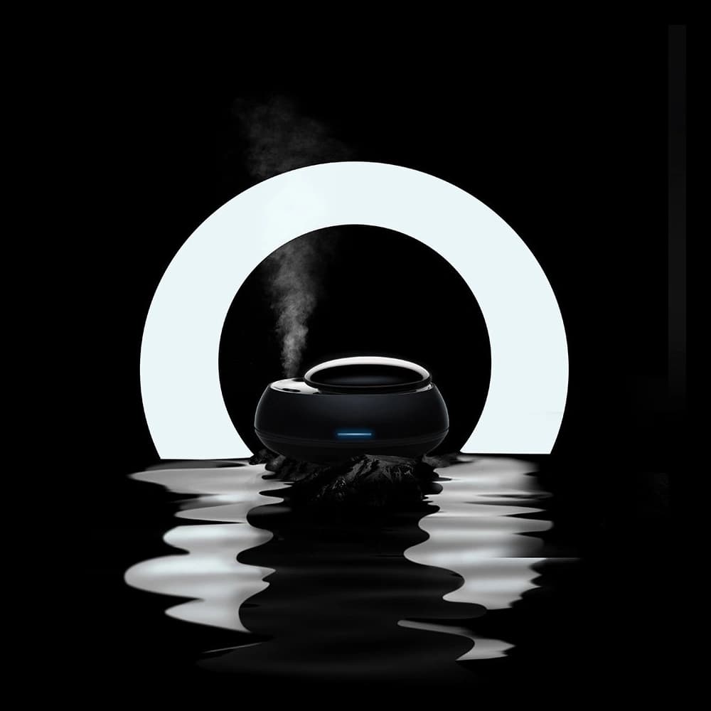 Auto osvěžovač vzduchu Baseus + 2 náplně (Frezia + Bazalka s mandarinkou) + černý USB-C kabel 1m - 13