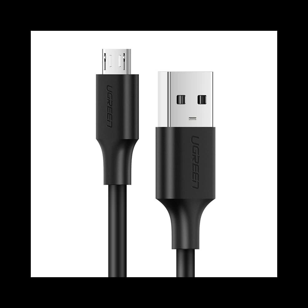 UGREEN US289 Kabel USB/microUSB 2,4A 480Mbps 1,5m schwarz